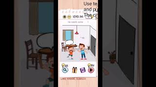 Brain test tricky puzzles level 245 HE NEEDS SOME HELP solution or walkthrough [upl. by Ahsropal385]