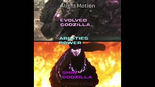 Evolved Godzilla vs Shin Godzilla [upl. by Kciv197]