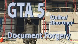 GTA 5 Online Xbox One Document Forgery [upl. by Norha]