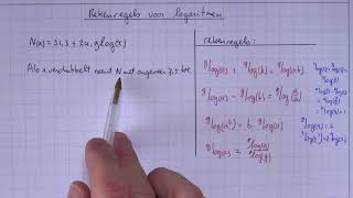 VWO6wisA11H1210 Rekenregels voor logaritmen [upl. by Iila65]