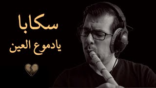 سكابا يا دموع العين  ناي  محمد فتيان 💔 Skaba  Nay  Syrian folk music [upl. by Atir915]