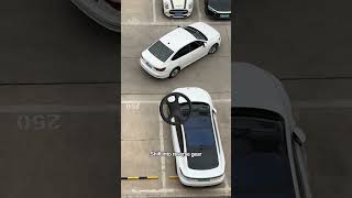 Tutorial on reversing into a parking space carsafety mechanic skills tips car manual parking [upl. by Ynomrah146]