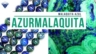 Azurmalaquita  Malaquita azul  Minerals Channel [upl. by Longerich]