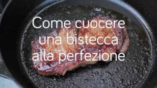 Come cuocere una bistecca alla perfezione [upl. by Gimble]