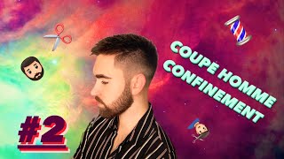 Coupe Homme dégradé facile 👨🏻 édition confinement 2 [upl. by Esbenshade]