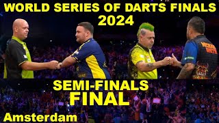 2024 World Series of Darts Finals SF amp FINAL [upl. by Ehttam201]