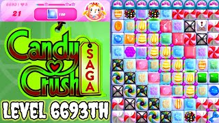 Level 6693th Candy Crush Saga Live Streaming On YouTube By Sankat Mochan Vlogs [upl. by Moody]