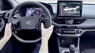 Hyundai i30 Virtual Cockpit – FUTURE COCKPIT [upl. by Ihcur]