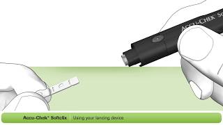 How To Use Your AccuChek® Softclix Lancing Device [upl. by Minerva]