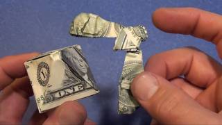 Fold a 1 Dollar Balancing Eagle By Jeremy Shafer [upl. by Novyad]