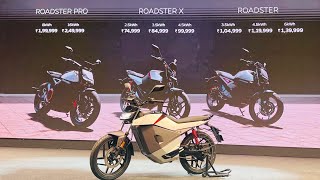 Finally Ola Electric Bikes Launched in Just 74999 में  Roadster ProRoadster Roadster X [upl. by Mallissa]