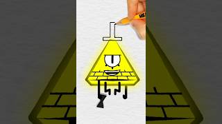 Bill Cipher Sings Well meet Again  Animated Drawing gravityfalls billcipher disney shorts [upl. by Weyermann]