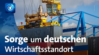 Strukturprobleme Schlechte Prognosen für deutsche Wirtschaft [upl. by Hogarth]