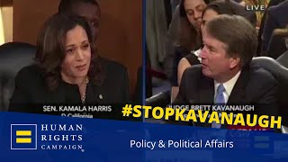 Brett Kavanaugh Refuses to Answer Question on Marriage Equality [upl. by Milissa]