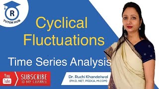 Cyclical Fluctuations  Time Series Analysis  Dr Ruchi Khandelwal [upl. by Nereil]