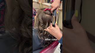 From blonde to copper hair  Hair color transformation  bamhairsalon [upl. by Tiloine]