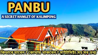 🏕️ PANBU Kalimpong  Panbudara Tour  New Offbeat Place In North Bengal  Kalimpong Tour 2024 [upl. by Boyer384]