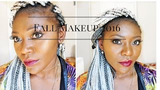 Autumn Fall MakeUp Look For Brown Skin [upl. by Ben507]