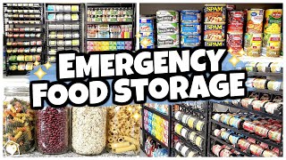 20 Foods I Keep in MY SECRET PREPPER PANTRY Food Storage 101 [upl. by Territus]