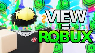 💸 Donating EVERY Viewer Robux in PLS Donate 💸 Roblox [upl. by Ydda]