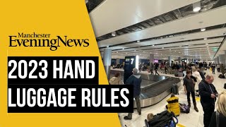 Hand luggage rules at Ryanair easyJet Jet2 TUI and British Airways for 2023 [upl. by Avalsorim]