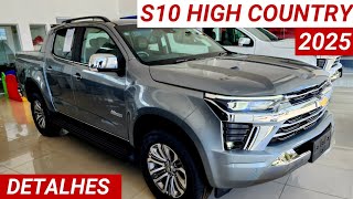 Nova Chevrolet S10 High Country 28 Turbo diesel 2025 chega por R311990 com muita Brutalidade [upl. by Adnauqahs]