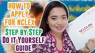 HOW TO APPLY FOR NCLEX STEP BY STEP DO IT YOURSELF NURSES NOTES EP 1 🍓 JoyOfMia [upl. by Billmyre572]