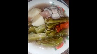 PORK SINIGANG WITH GABI AND SIGARILYAS [upl. by Phio948]