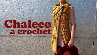 Chaleco a Crochet [upl. by Annauj]