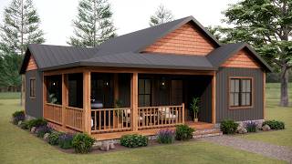 32x32 10x10m Cozy Cottage House  Embracing Simple and Complete Living  Small House Design [upl. by Whatley]