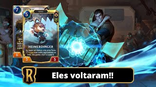 O CARA LEVOU HEIMER JAYCE PRO MUNDIAL DE LOR Legends of runeterra Gameplay [upl. by Diane-Marie928]