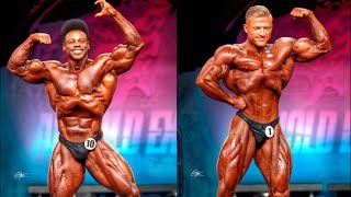 Urs 3rd Place VS Breon Ansley 4th Place Physique Comparison at 2024 Arnold Classic [upl. by Joappa379]