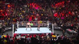 Randy Orton amp Sheamus vs Heath Slater amp Drew McIntyre Raw March 18 2013 [upl. by Amado]