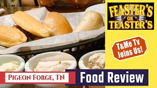 FEASTERS on TEASTER FOOD REVIEW  Pigeon Forge TMeAdventures [upl. by Cynthea]