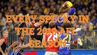 Every Specky in the 2019 AFL Season [upl. by Yolanda721]