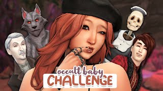 Having a Baby with EVERY OCCULT in the Sims 4  Ep 1  Sims 4 Occult Baby Challenge [upl. by Eniad]