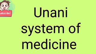 Unani system of medicine [upl. by Estes]