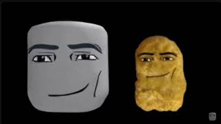 everyday im shufflin 4K 60FPS chicken nugget and man face [upl. by Sierra]