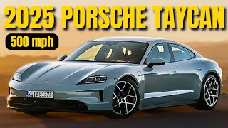 2025 Porsche Taycan Review Performance Range amp Features  Porsches Electric Future [upl. by Salkin41]