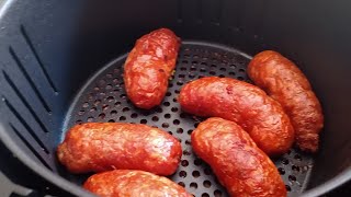 Como fazer linguiça na air fryer [upl. by Arah]