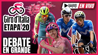 SE HABLA ESPAÑOL EN EL PODIO DEL giroditalia 🚨 ETAPA 20🚨 giroditalia 🚨 DEBATE EN GRANDE🚵 [upl. by Edelman]