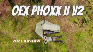 OEX Phoxx IIv2 2021 Review and Setup • Best Beginner Wild Camping tent PHOXX 2  Stealth camping [upl. by Haldes]