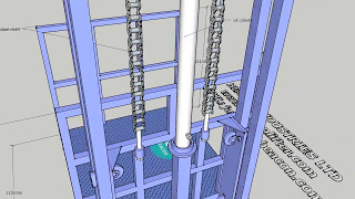 guide rail lift GL055 [upl. by Trebliw]