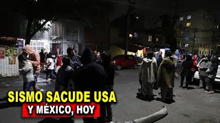 Mira como tiembla Estados Unidos y México Tiembla fuerte estos lugares [upl. by Hilario482]