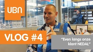 UBN Vlog 4 quotEven langs onze klant NEDALquot [upl. by Ellehsim]