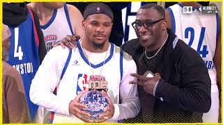 Micah Parsons Wins MVP amp Calls Out Stephen A Smith  2024 NBA AllStar Celebrity Game [upl. by Atilegna]