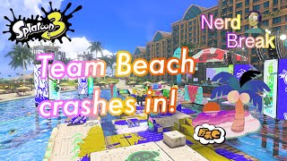 Team Beach Crashes In Splatoon 3 wviewers Stream 340 [upl. by Viole]