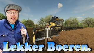 🔴 Gamefreddy Speelt Farming Simulator 22  DrentseVaart [upl. by Eimma]