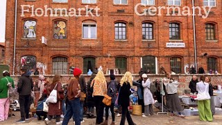 ドイツライプツィヒ蚤の市Flohmarkt Leipzig Westwerk [upl. by Aicelef969]