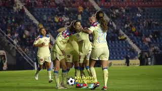 Gol de Sarah Luebbert  América femenil vs Pumas CL24 [upl. by Nolrac543]